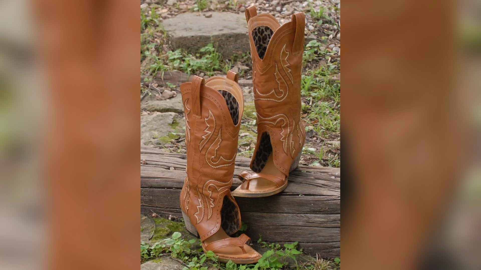 Cowboy boot hot sale sandals